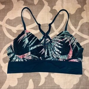 PINK Lace Triangle Bralette